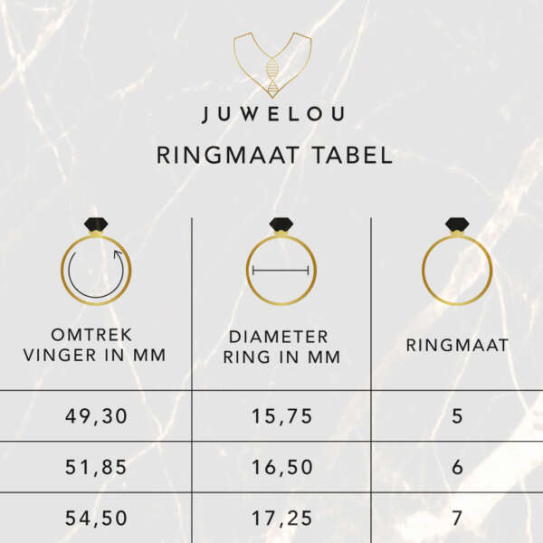 Ovaal ring sterling zilver - Afbeelding 4